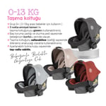 Huggy Townie 4 in 1 Travel Bebek Arabası