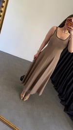 Biye Model Keten Elbise Vizon