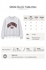 Californnia Sweatshirt Gri