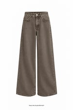 Conci Dökümlü Tensel Pantolon Haki