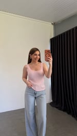 Fitilli Dantelli Basic Atlet Pembe