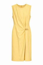 Golden Beli Gold Tokalı Elbise Sarı