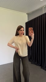 Golden Gos T-shirt Krem
