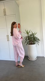 Gömlekli Takım Pembe