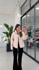 Lola Marka Polar Ceket Ekru