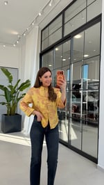 Ming Hardal Geçişli Std Gömlek Hardal