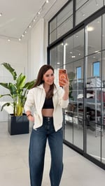 Mudda Kapişonlu Sweat Ceket Krem