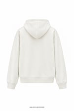 Mudda Kapişonlu Sweat Ceket Krem
