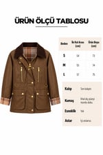 Mumlu Doku Marka Model Ceket Camel