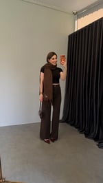 Püsküllü By Atkı Acı Kahve