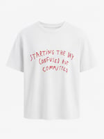 Starting Day T-shirt Beyaz