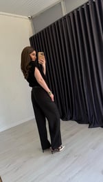 Tenssel Pantolon Siyah