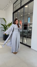 Üçlü Rahat Takım Gri
