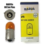 12V 10W 67 SARI AMPÜL 17317 TURUNCU