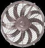 12V 11 KOMPLE YASSI İNCE EMİCİ AKSİYEL FAN MOTORU 10 KANAT HELIS FANLI