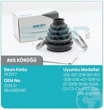 AKS KÖRÜĞÜ DIŞ 206-207-208-301-307-308-406-407-508 -1007-2008-3008-5008-C2-C3-C4-DS3-DS4-DS5-C ELYSE