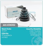AKS KÖRÜĞÜ DIŞ FORD TOURNEO CONNECT 2002 SONRASI 7 5 PS-90PS POLO PASSAT LUPO S80 S70 S40 V40 ZAFIRA VECTRA B CORSA C ASTRA G Q5 A6 A5 A4