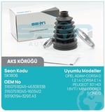 AKS KÖRÜĞÜ DIŞ OPEL ADAM-CORSA D 1.2 1.4 CORSA E 1 .4 PEUGEOT 301 HDİ 1.6VTİ MİNİ COOPER S ONE D SWIFT IV TIGRA MERIVA CORCA C ASTRA F - MAZDA TRIBUTE NISSAN JUKE MICTA III PRIMERA