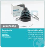 AKS KÖRÜĞÜ DIŞ RENAULT LAGUNA III CLİO III MEGANE III 1.5 DCİ-1.6 16V DACİA DUSTER SCENİC III 10789