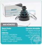 AKS KÖRÜĞÜ İÇ FİAT: BRAVO 1.6JTD 08- DOBLO 1.4 1.6 JTD ALFA ROMEO:156 1.9JTD VW GOLF-PASSAT-JETTA-BORA AUDİ: A3-A4-A6 VOLVO: S60 SEAT LANCİA DELTA III FORD GALAXY