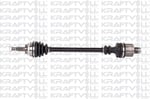 AKS ON SAG ABSLI KANGOO 06>08 CLIO 1.5DCI 06> KALIN FREZE IC FREZE 23-DIS FREZE 23-UZUNLUK 724MM