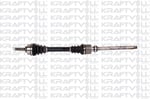 AKS ON SAG KOMPLE 206 DIS FREZE 21 IC FREZE 22 BOY 886MM TU3JP ET3J4 1.4 8V/ 1.6 8V TU5JP 16V ABSSIZ 98-->