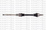 AKS ON SAG KOMPLE 306 EM YM DIS FREZE 25 IC FREZE 22 UZUNLUK 879.5MM TU5JP 1.6 8V ABSSIZ 93>01