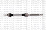 AKS ON SAG KOMPLE LOGAN MCV CLIO III MODUS 1.5DCI DIS FREZE 23-IC FREZE 26-UZUNLUK 897MM 05--->