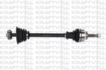 AKS ON SOL ABSLI CLIO II 1.2 1.4 1.6 8V 16V 98> (Uzunluk: 626 mm, Conta CapI: 57 mm, DIferansIyel Tarafı