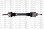 AKS ON SOL KOMPLE 206 DIS FREZE 21 IC FREZE 22 BOY 610MM TU3JP ET3J4 1.4 8V 16V ABSSIZ 98-->