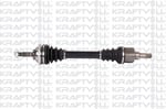 AKS ON SOL KOMPLE 206 DIS FREZE 21 IC FREZE 22 BOY 604.5MM DV4TD 1.4 HDI -TU3JP ET3J4 1.4 8V 16V ABSLI