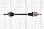 AKS ON SOL KOMPLE 207 DIS FREZE 21. DIS FREZE 22. BOY 655 MM. CONTA CAPI 48MM EP3-EP3C-DV4C DV4TD 1.4HD 06--->