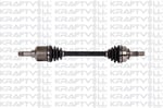 AKS ON SOL KOMPLE (DIS FREZE:25 IC FREZE:24 BOY: 625MM) P307 C4 DV4TD (1,4 HDI) P307 PICASSO PARTNER TEPE BERLINGO III DV6 (1,6HDI) P307 TU5JP4 (1,6 16V)