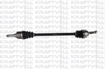 AKS SAG KOMPLE C2 C3 C3 II (DIS FREZE: 22 IC FREZE: 21 BOY:852MM) DV4TD (1,4HDI 8V)
