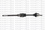 AKS SAG KOMPLE P205 1,6,GTI C15D DIZEL 205D (DIS FREZE:21 IC FREZE:24 BOY:845MM)