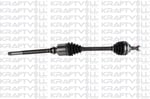 AKS SAG KOMPLE P406 YM (DIS FREZE:25 IC FREZE:24 BOY: 910MM) XU7JP4 (1,8 16V) EW10J4 (2,0 16V) ABSLI:48 DIS