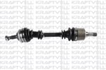 AKS SOL KOMPLE (DIS FREZE: 25 IC FREZE: 37, BOY: 625MM) P406 YM 01> 2,0HDI 2,0 16V 3,0 24V ABSLI: 48