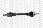 AKS SOL KOMPLE (DIS FREZE:25, IC FREZE: 22 BOY:593MM) PARTNER EM BERLINGO EM 1,6I (97 03) XSARA 1,6I