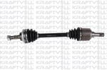 AKS SOL KOMPLE P206 GTI (DIS FREZE: 25 IC FREZE: 24 BOY: 592MM)EW10J4 (2,0 16V) 1,6HDI ABSLI: 48 DIS