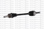 AKS SOL KOMPLE P406 EM (DIS FREZE 25 IC FREZE: 24 BOY:619MM) XU10J4R (2,0 16V) XUD9TE ABSLI: 29 DIS 99>I