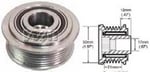 ALTERNATOR KASNAGI MERCEDES C200-E270-ML270 CDI
