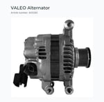 ALTERNATÖR PEUGEOT 208, 308, CITROEN C3, C4, DS3