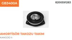 AMORTİSÖR TAKOZU +RULMAN TAKIM KANGOO II