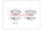 ARKA FREN BALATASI 3008 II-308 II-5008 II-508 II-C4 GRAND PICASSO II-C5 AIRCROSS-DS7-GRANDLAND X 13> DISK CAPI : 290MM