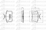 ARKA FREN BALATASI GOLF IV BORA AUDI A1 A3 A4 A6 A8 ALTEA CORDOBA IBIZA III IV V / MEGANE II III ME