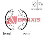 ARKA FREN BALATASI PABUC B2500 PICK UP 06>15 BT 50 FORD RANGER 06>12