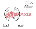 ARKA FREN BALATASI PABUC BMAX 12 /> FOCUS III 1.0 / 1.5TDCI / 1.6TI 11 /> TRANSIT COURIER 1.5TDCI 1.6