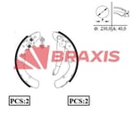 ARKA FREN BALATASI PABUC PASSAT PASSAT VARIANT 89 97