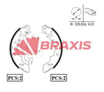 ARKA FREN BALATASI PABUC R21 CONCORDE P305 P405