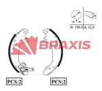 ARKA FREN BALATASI PABUC R9 R11 R5 P309 (DELIK 6.0mm)